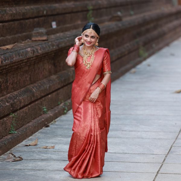 REMYA : Semi Kanchipuram Tissue Silk Saree