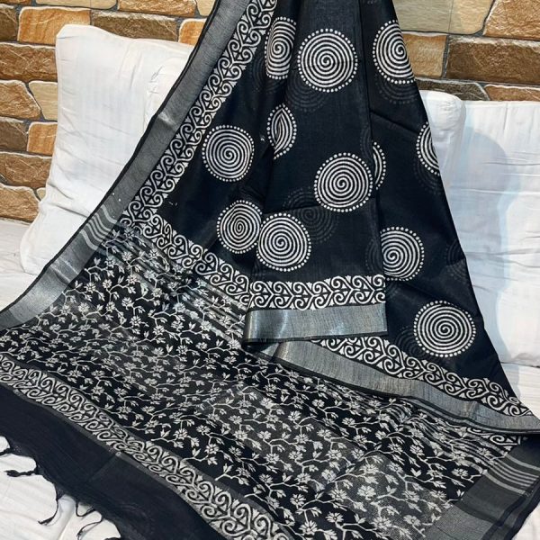 KATHU : LINEN COTTON SIBORI PRINT
