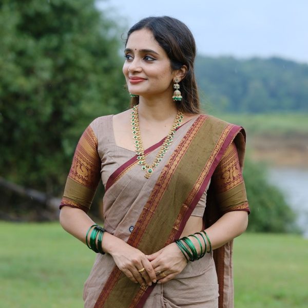 YAMUNA : KANCHI COTTON SAREE