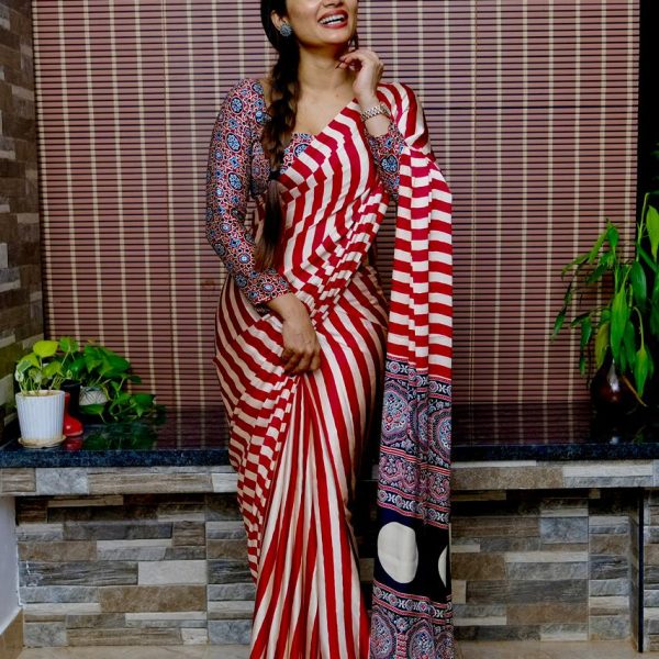 GLORIA : SEMI MODAL SILK SAREE